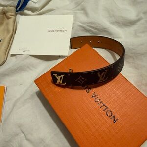 Louis Vuitton bracelet in Brown with Gold Hardware
